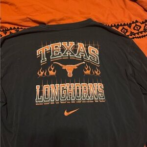 Nike Black Texas Longhorns Graphic Tee